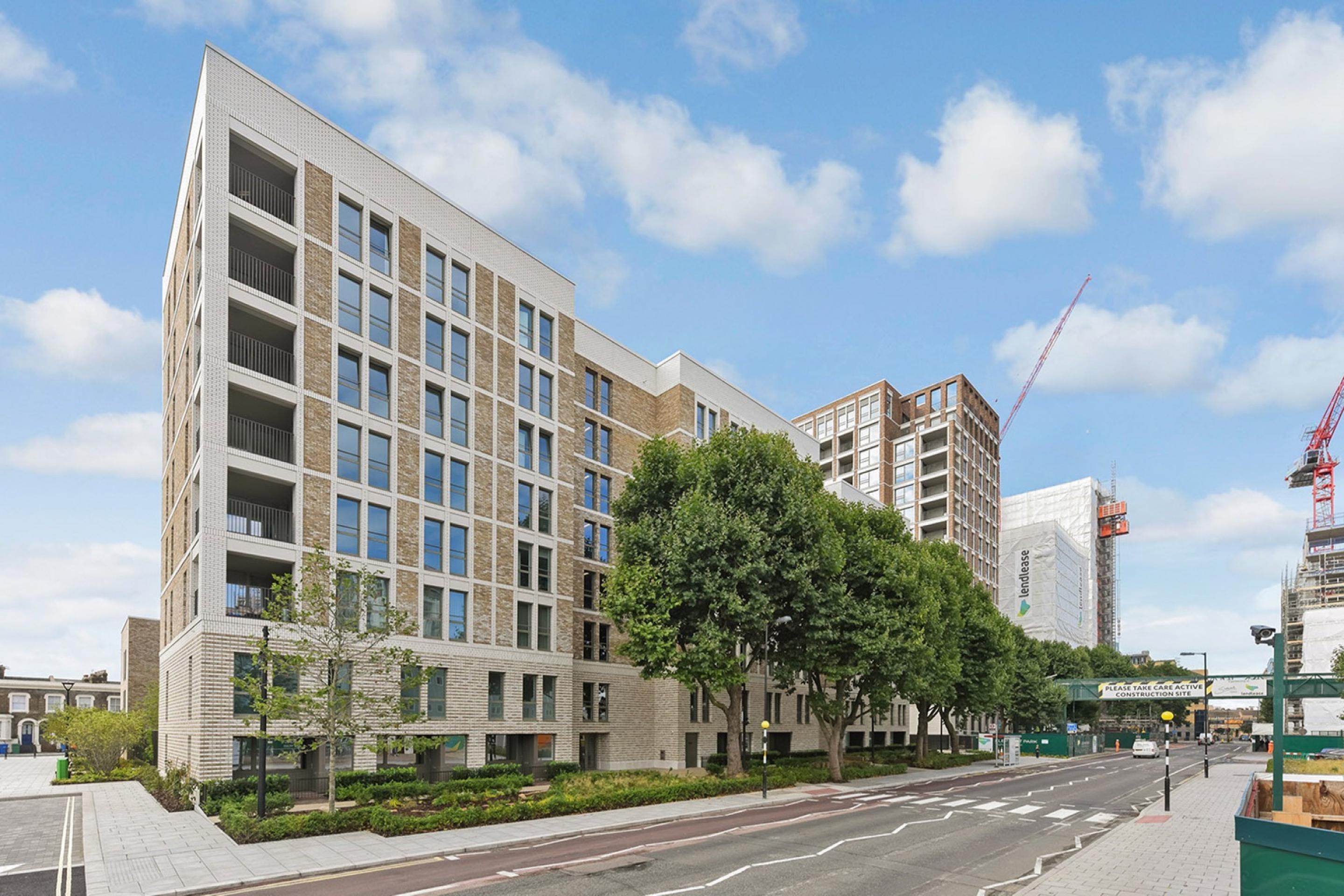 Contemporary apartment with views of the cityscape & concierge service   Stock House, Wansey Street, Elephant and Castle SE17